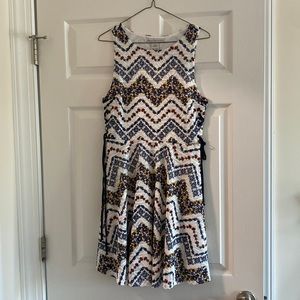 Multicolored floral dress